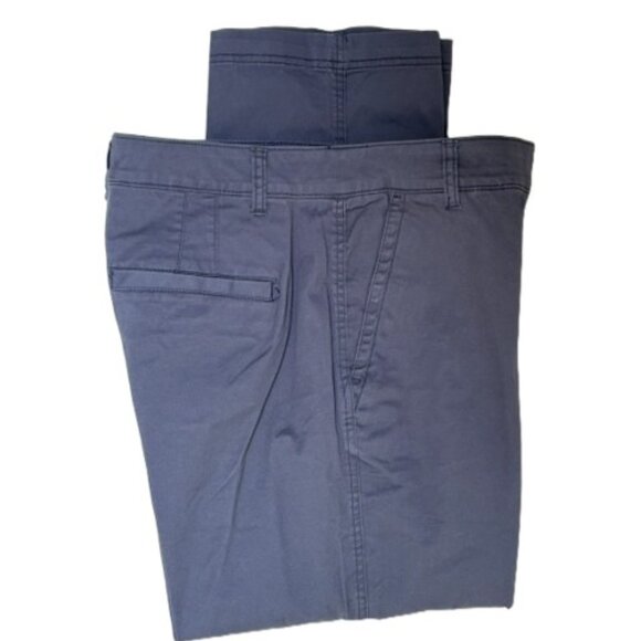 Gap Girlfriend Navy Blue Khakis Sz 12 - Picture 6 of 7